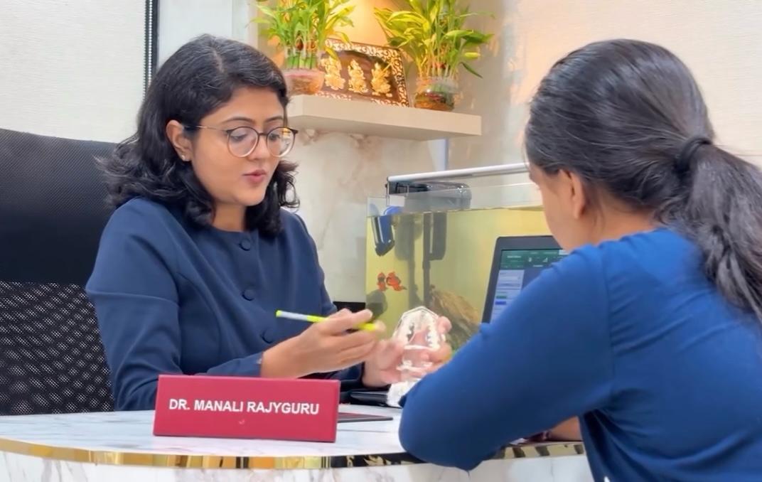 Smile Studio Dental Clinic Bhavnagar - Dr. Manali Rajyguru at Work